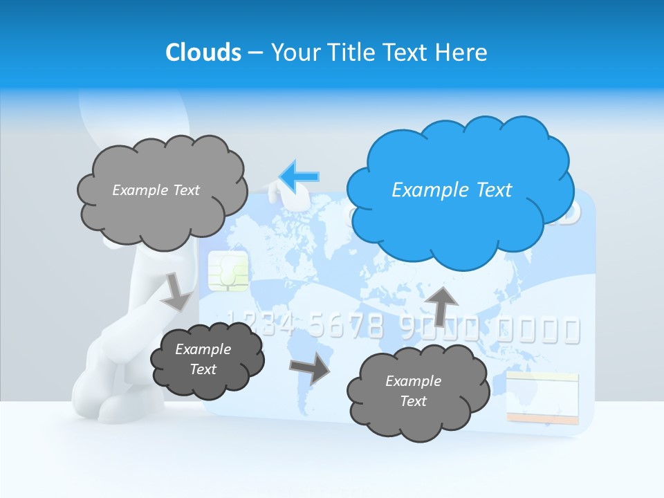 Buy Blue Loan PowerPoint Template