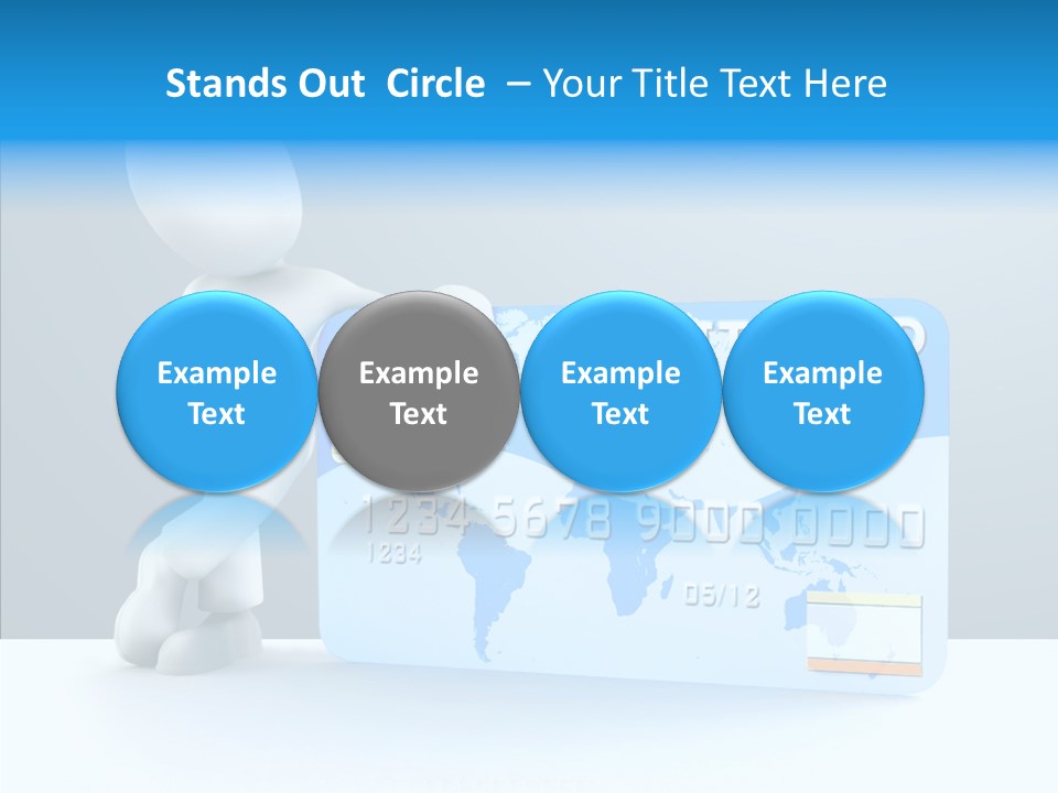 Buy Blue Loan PowerPoint Template