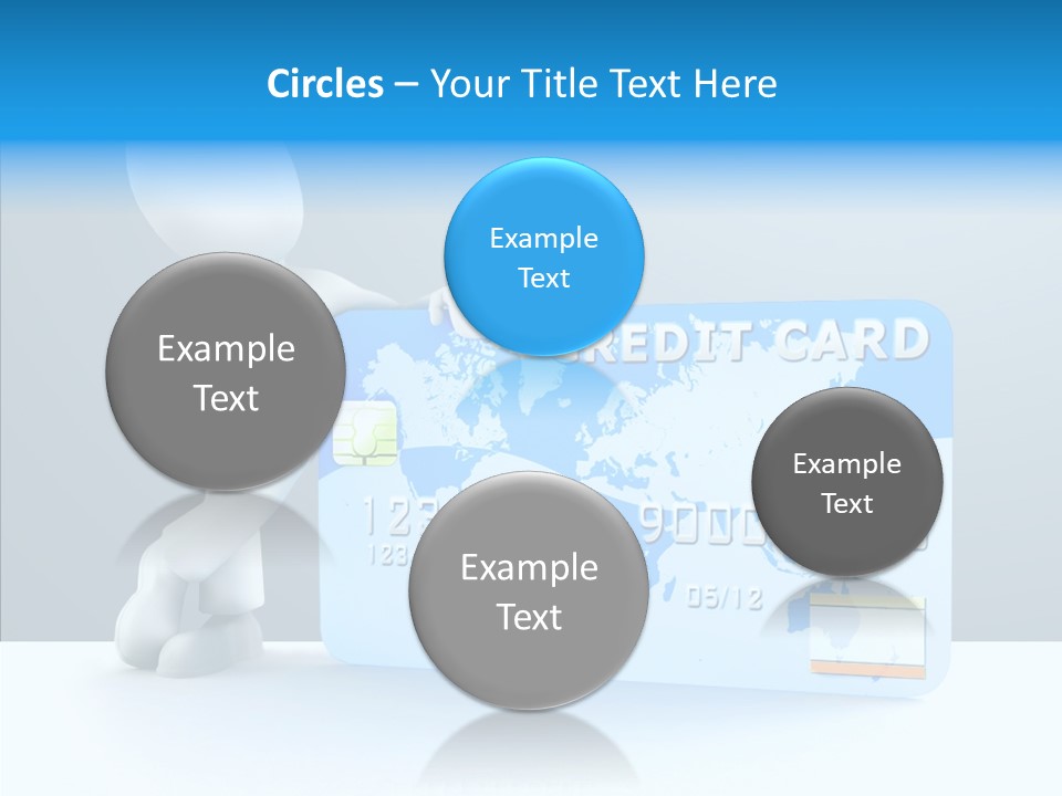 Buy Blue Loan PowerPoint Template