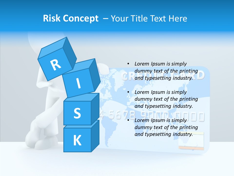 Buy Blue Loan PowerPoint Template