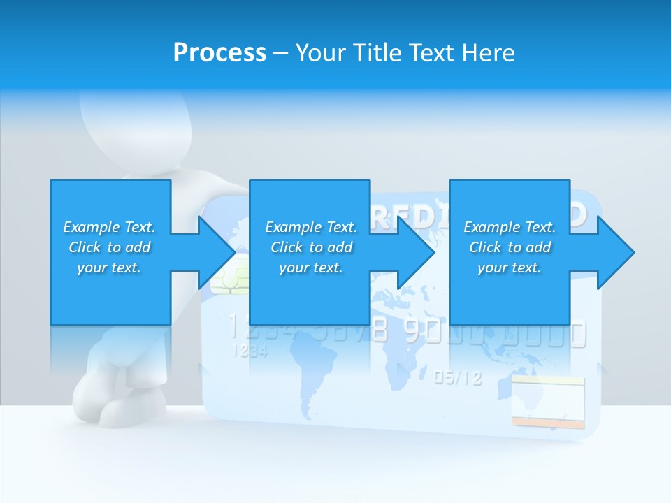Buy Blue Loan PowerPoint Template