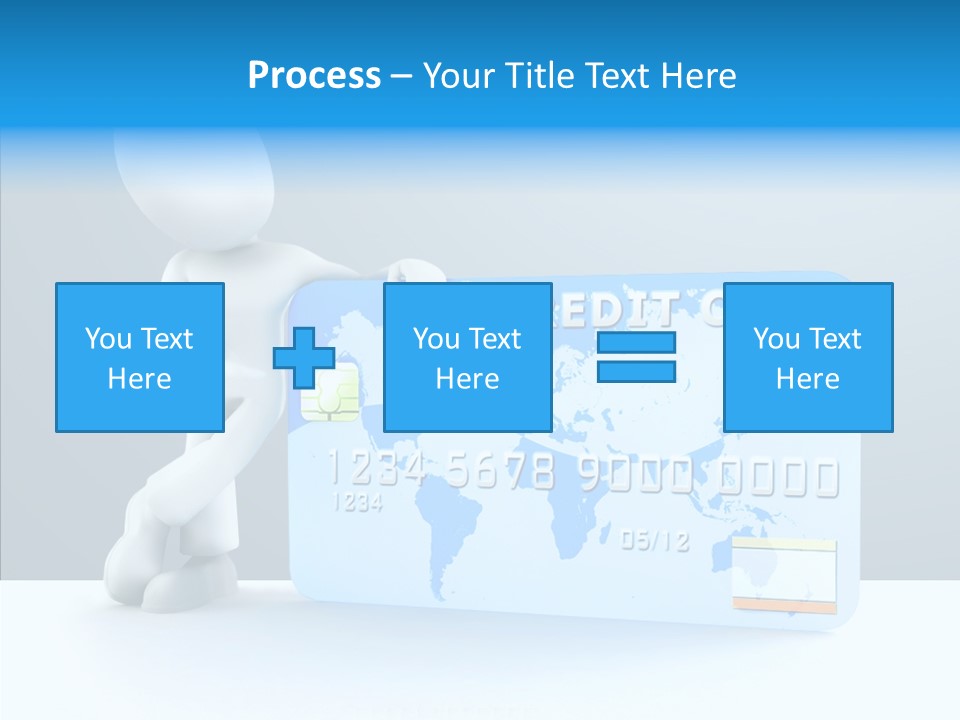 Buy Blue Loan PowerPoint Template