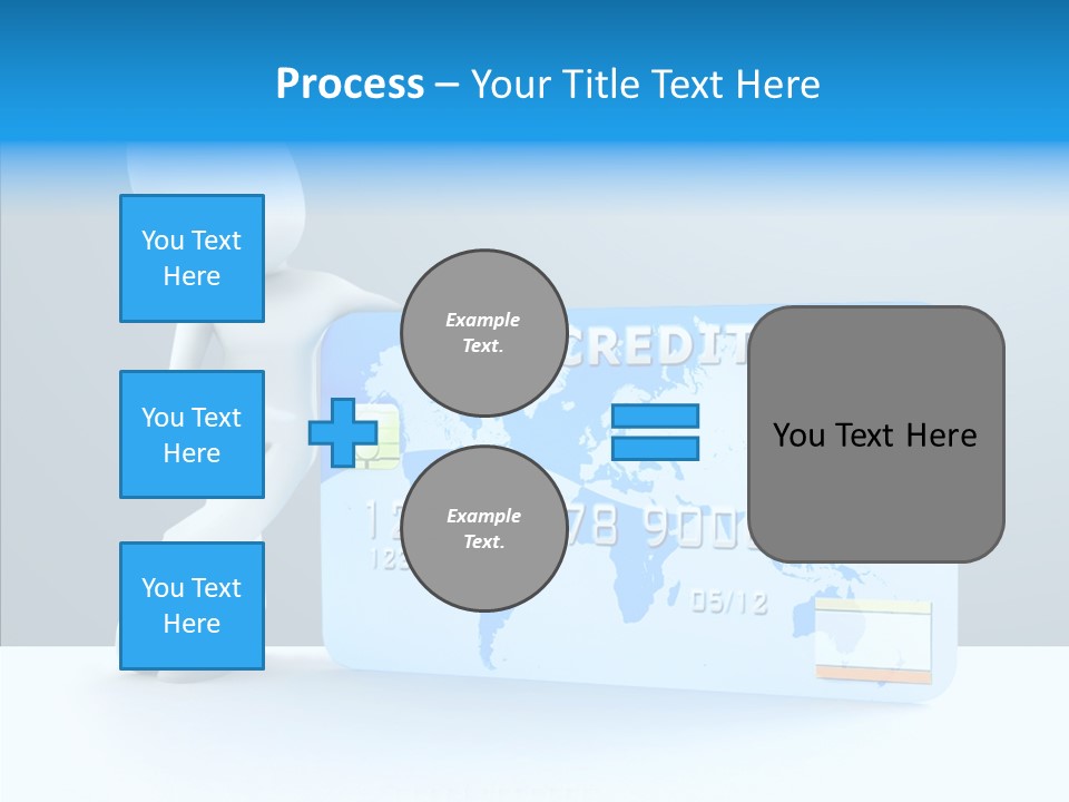 Buy Blue Loan PowerPoint Template