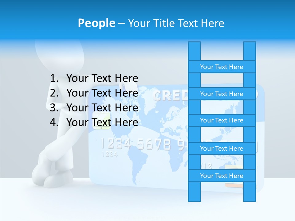 Buy Blue Loan PowerPoint Template