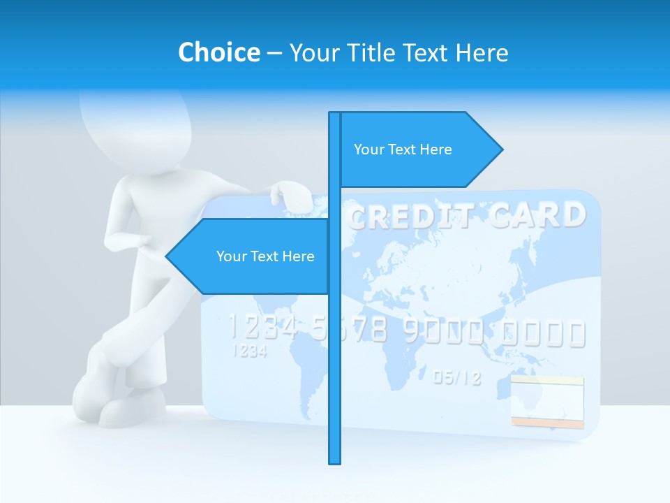 Buy Blue Loan PowerPoint Template