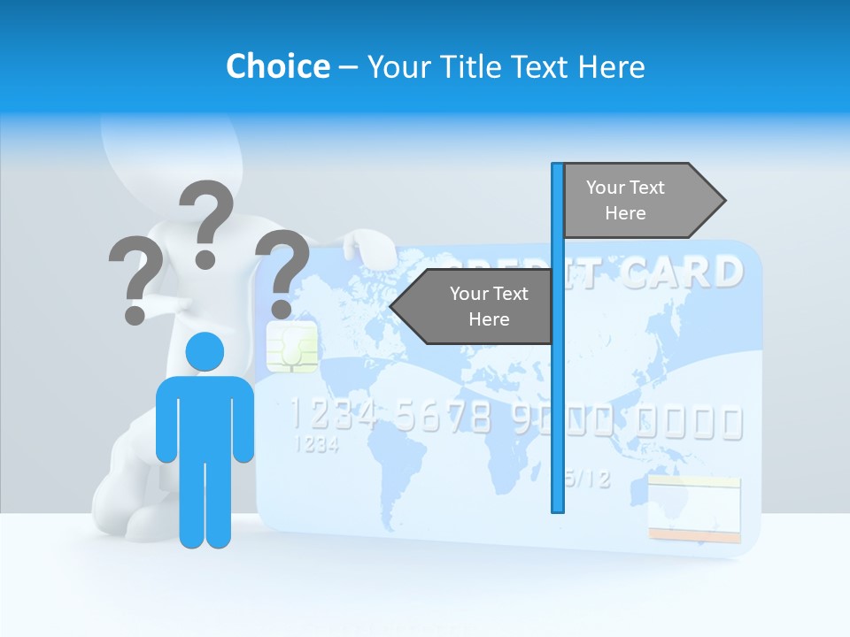 Buy Blue Loan PowerPoint Template