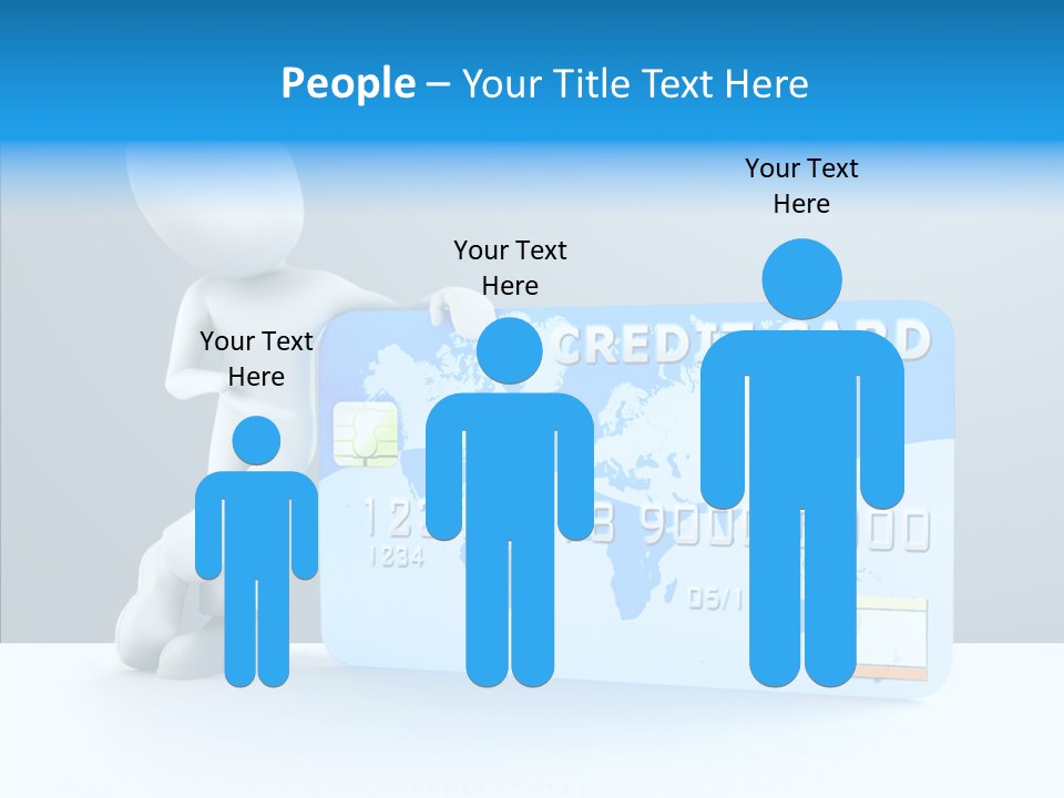 Buy Blue Loan PowerPoint Template