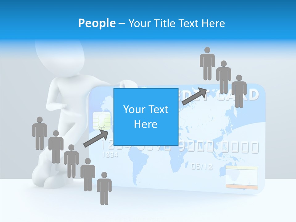 Buy Blue Loan PowerPoint Template