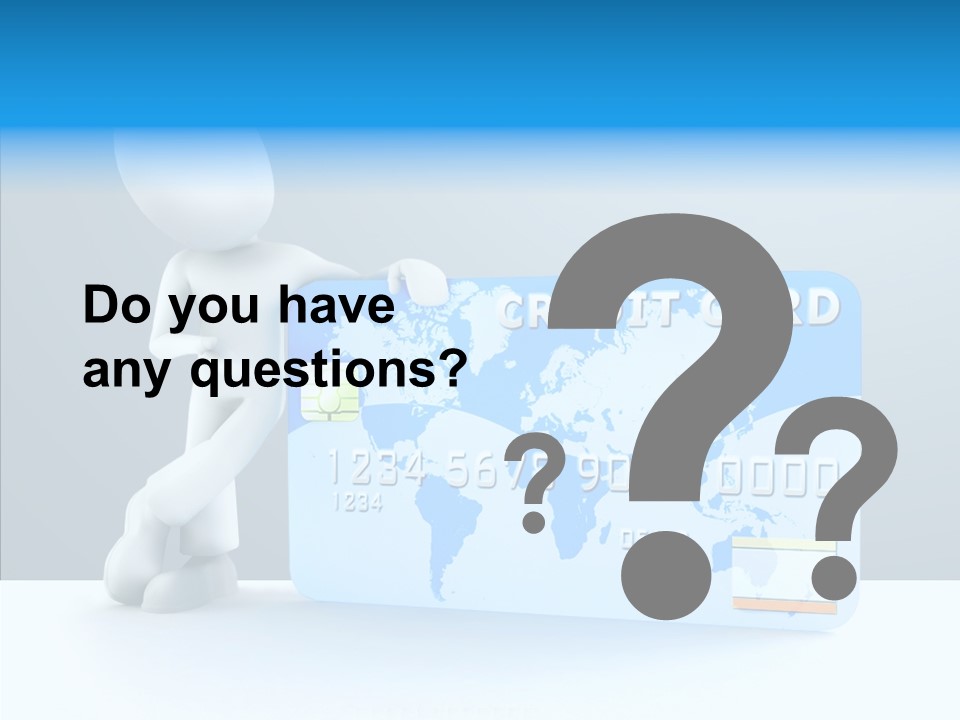 Buy Blue Loan PowerPoint Template