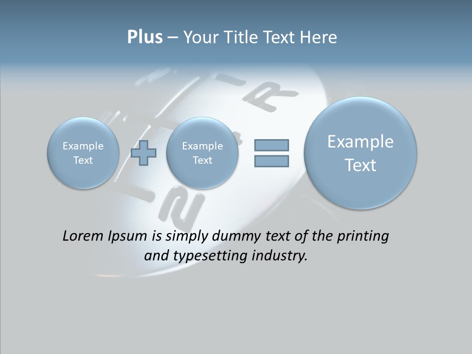 Stick Ready Hand PowerPoint Template