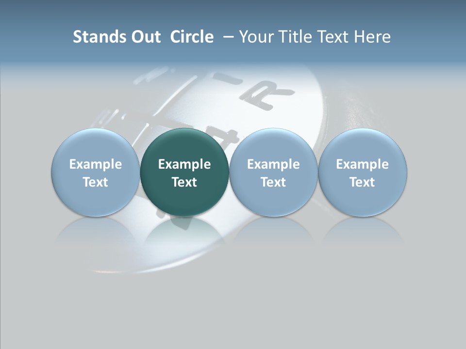 Stick Ready Hand PowerPoint Template