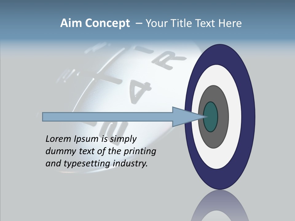 Stick Ready Hand PowerPoint Template