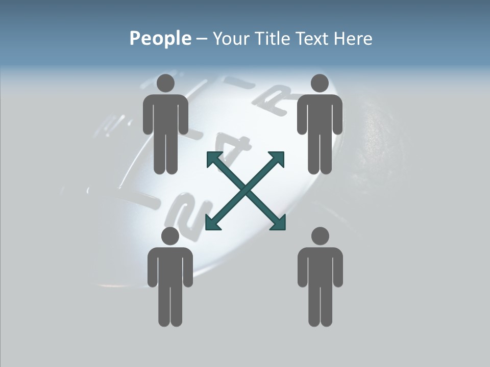 Stick Ready Hand PowerPoint Template