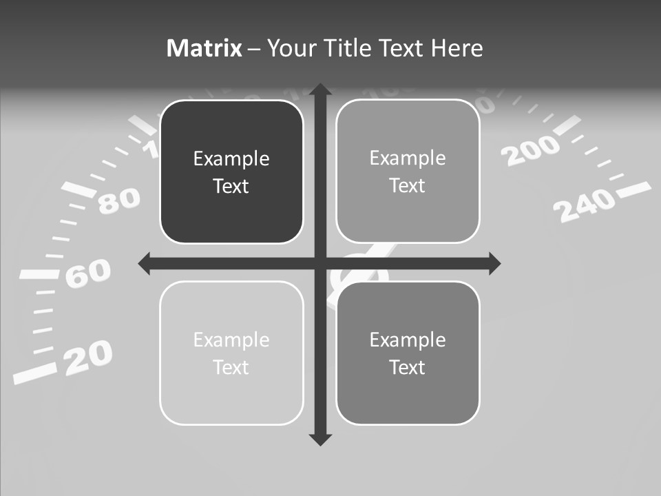 Meter Circle Modern PowerPoint Template