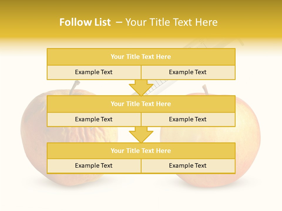 Face Old Syringe PowerPoint Template