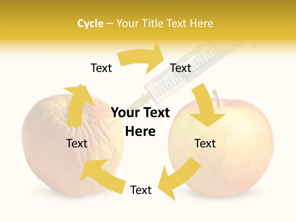 Face Old Syringe PowerPoint Template