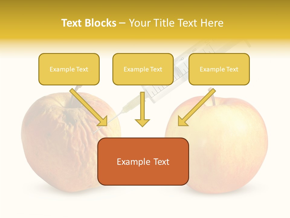 Face Old Syringe PowerPoint Template