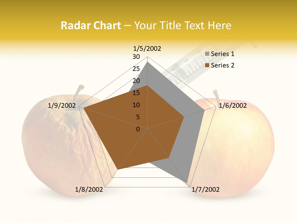 Face Old Syringe PowerPoint Template