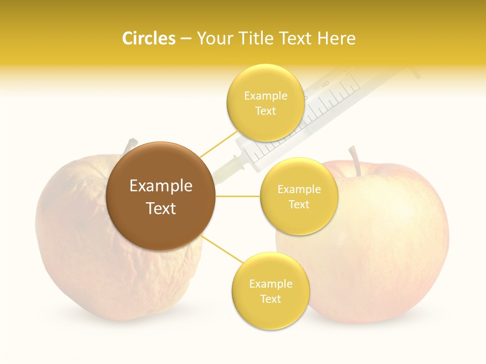 Face Old Syringe PowerPoint Template