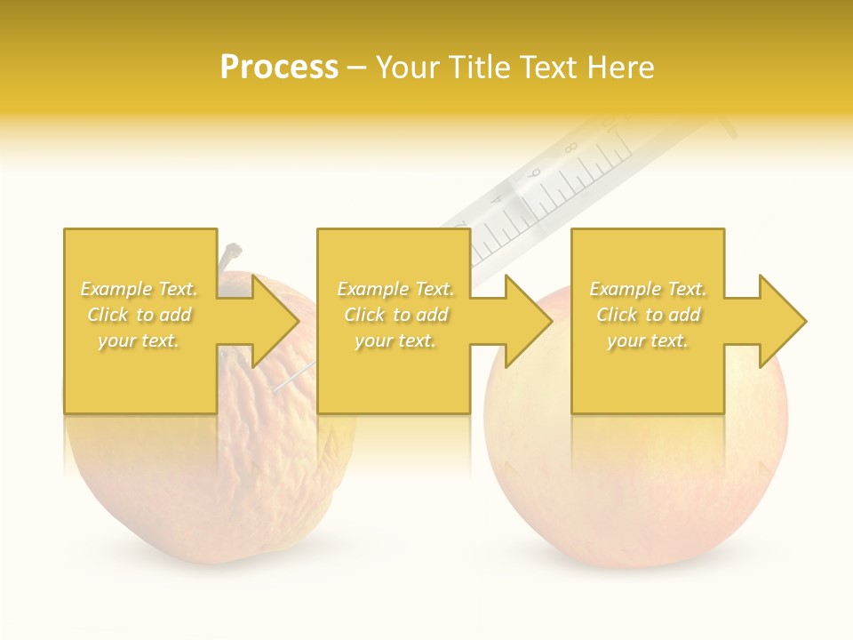 Face Old Syringe PowerPoint Template