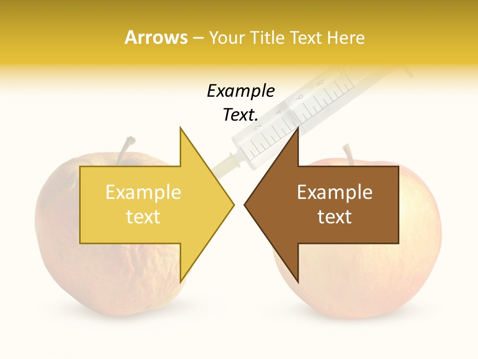 Face Old Syringe PowerPoint Template