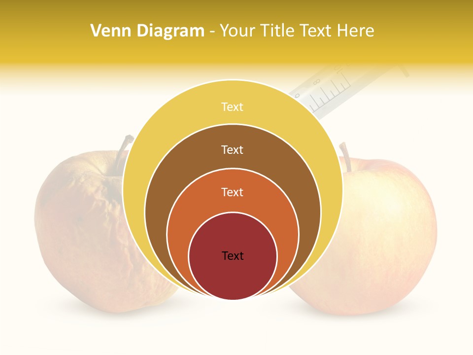 Face Old Syringe PowerPoint Template