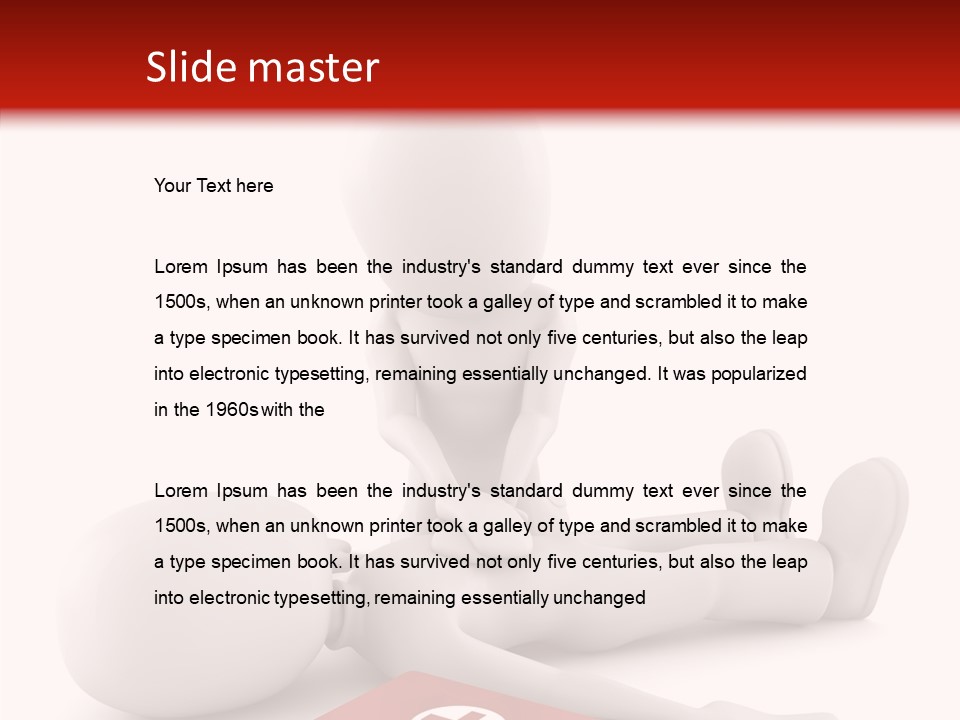 Illustration Healthcare Doctor PowerPoint Template