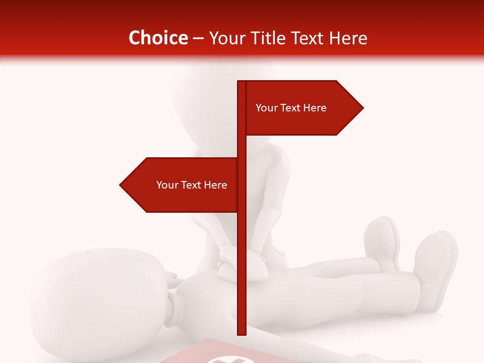 Illustration Healthcare Doctor PowerPoint Template