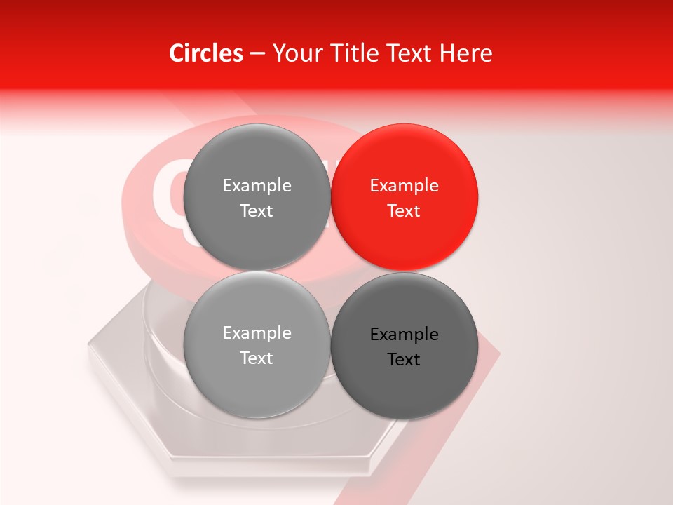 Message Word Lottery PowerPoint Template