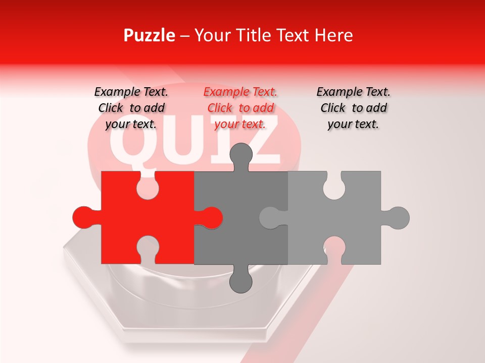 Message Word Lottery PowerPoint Template