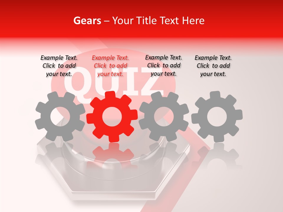 Message Word Lottery PowerPoint Template