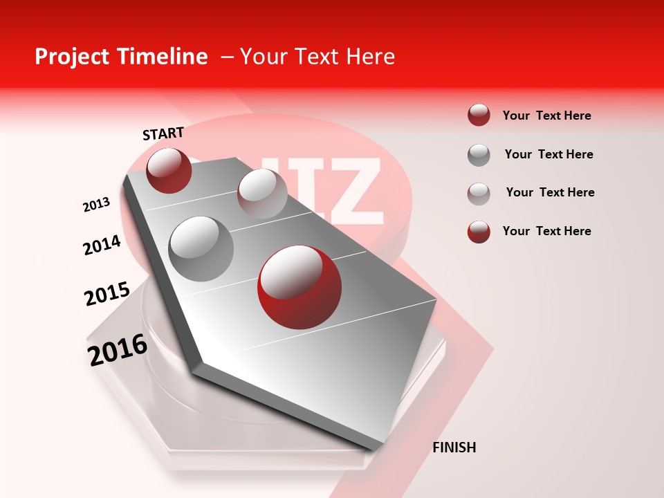 Message Word Lottery PowerPoint Template
