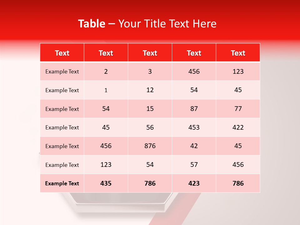Message Word Lottery PowerPoint Template