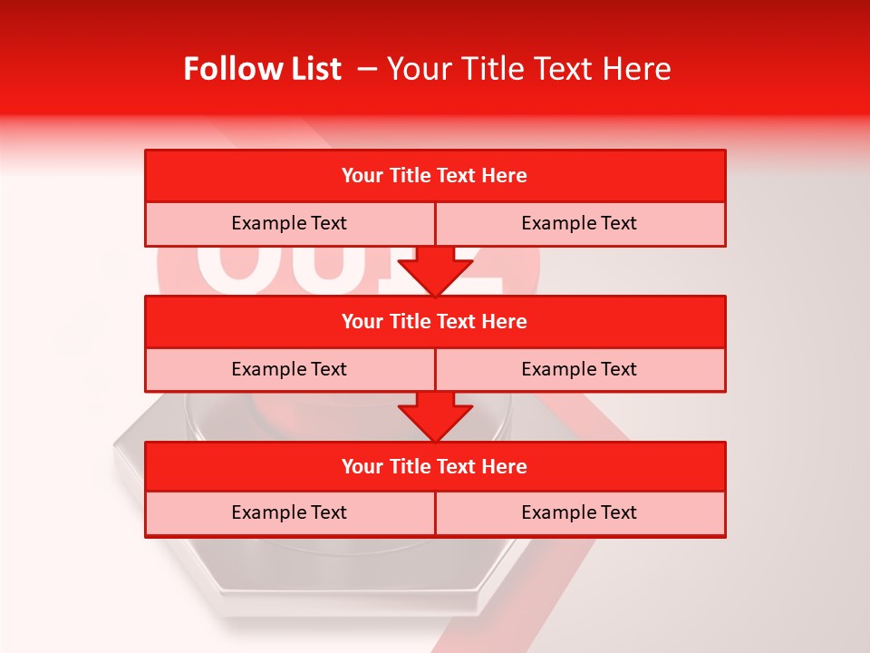 Message Word Lottery PowerPoint Template