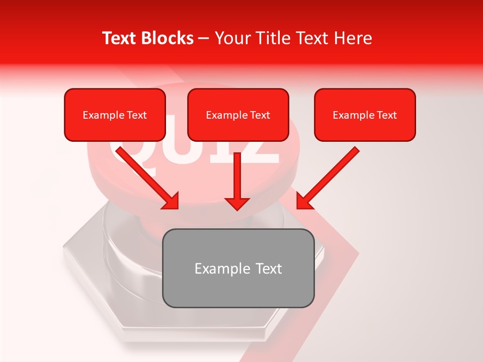 Message Word Lottery PowerPoint Template