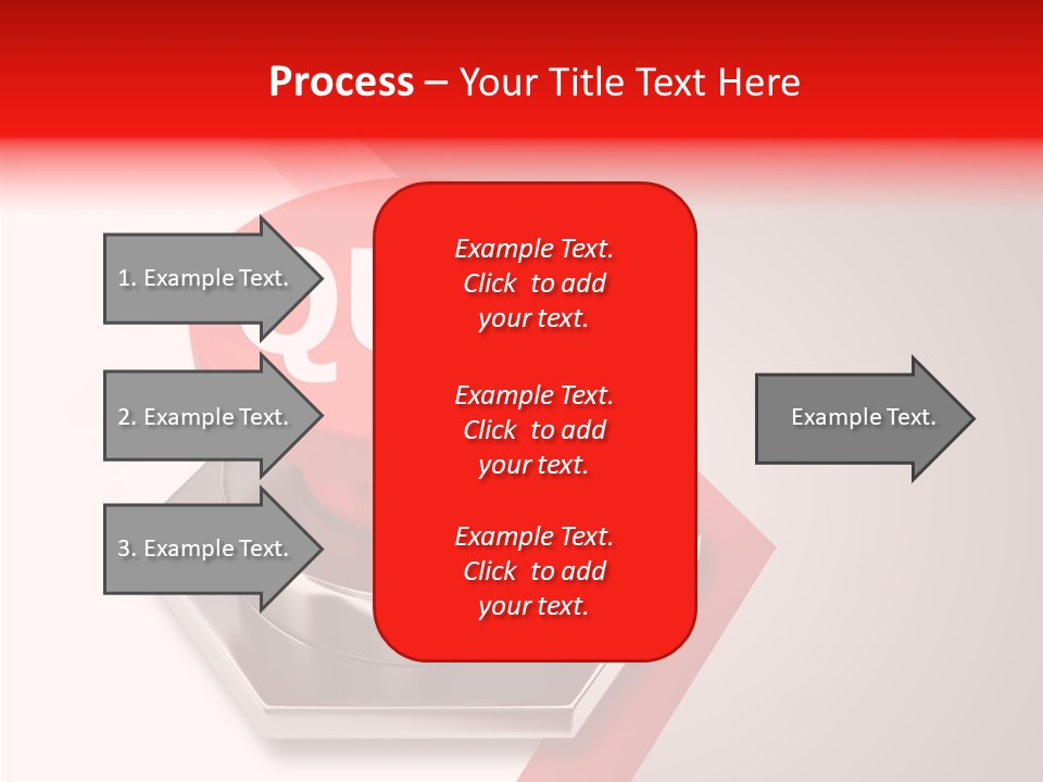 Message Word Lottery PowerPoint Template