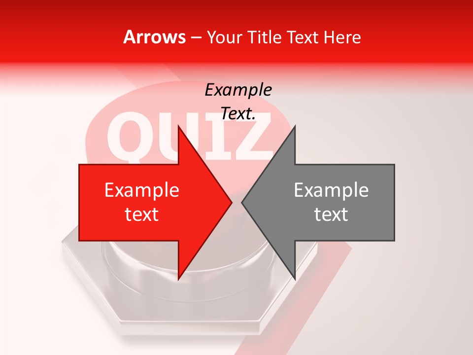 Message Word Lottery PowerPoint Template