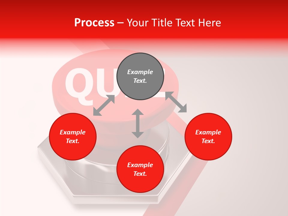 Message Word Lottery PowerPoint Template