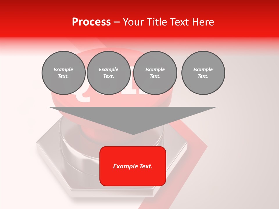Message Word Lottery PowerPoint Template