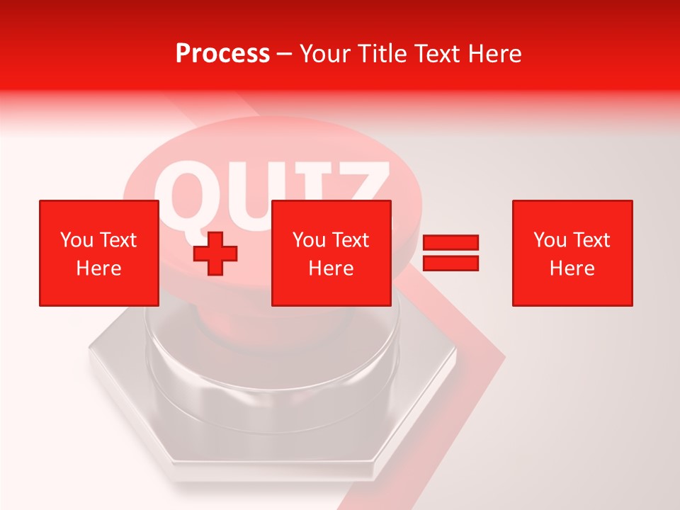 Message Word Lottery PowerPoint Template