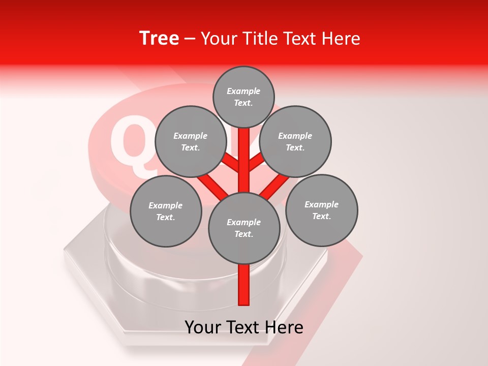 Message Word Lottery PowerPoint Template