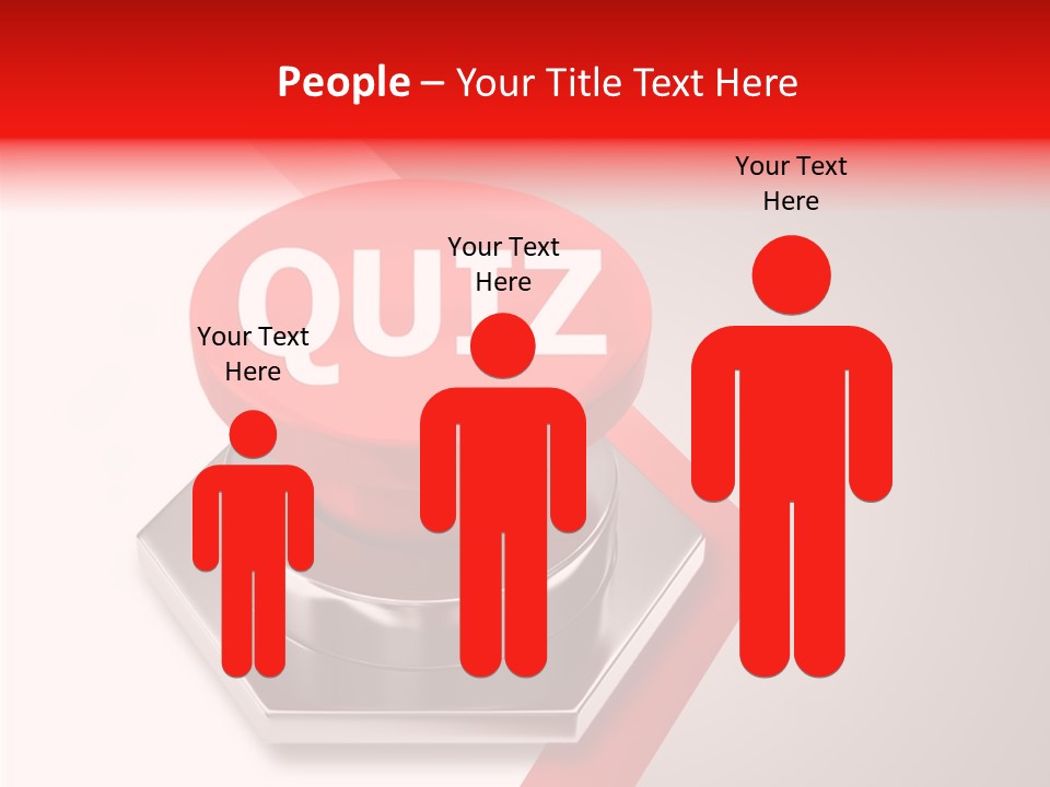 Message Word Lottery PowerPoint Template