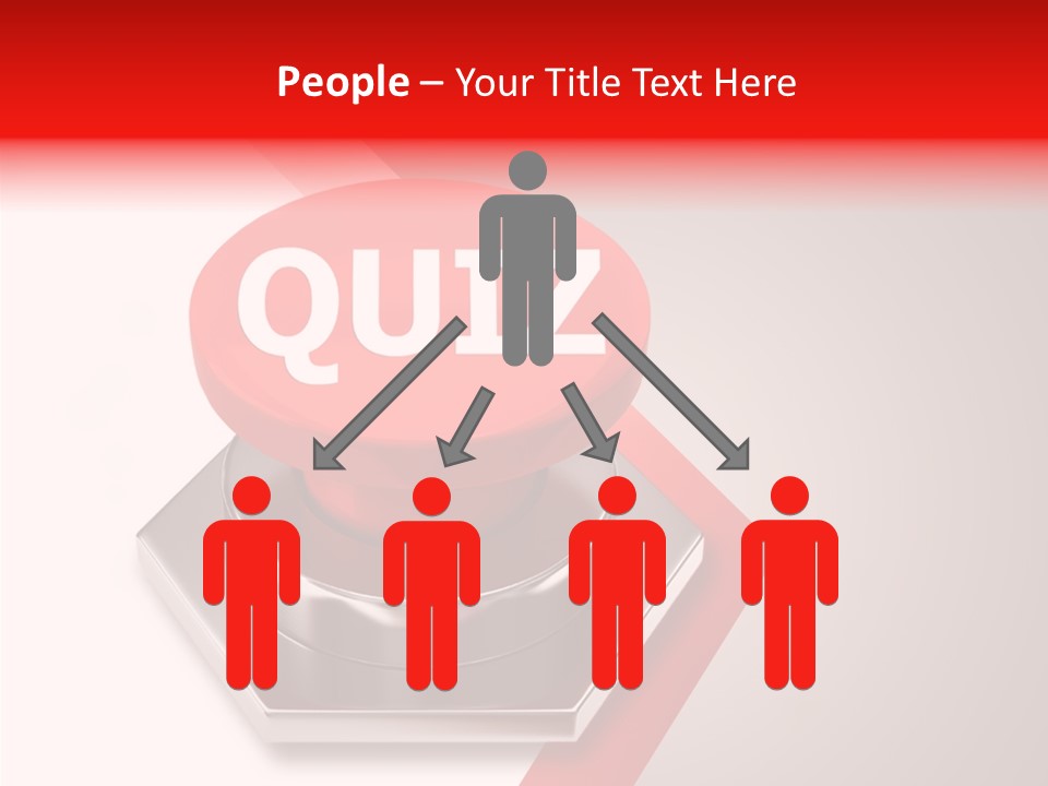 Message Word Lottery PowerPoint Template