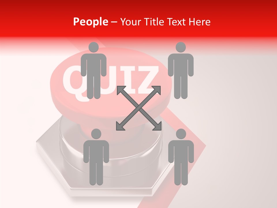 Message Word Lottery PowerPoint Template