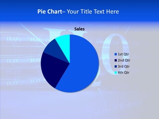 Water Abstract Hydrogen PowerPoint Template