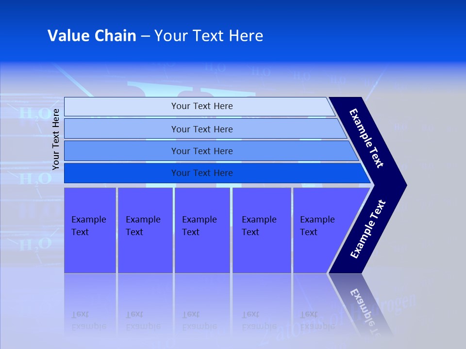 Water Abstract Hydrogen PowerPoint Template