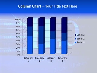 Water Abstract Hydrogen PowerPoint Template