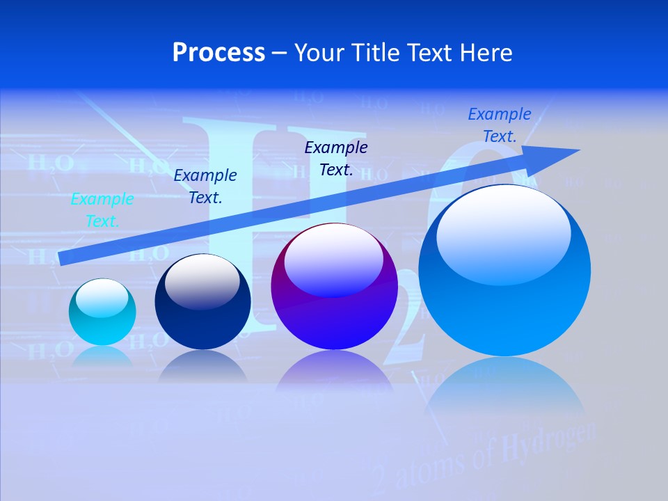 Water Abstract Hydrogen PowerPoint Template