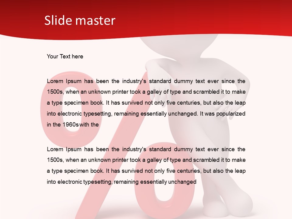 Business Small White PowerPoint Template