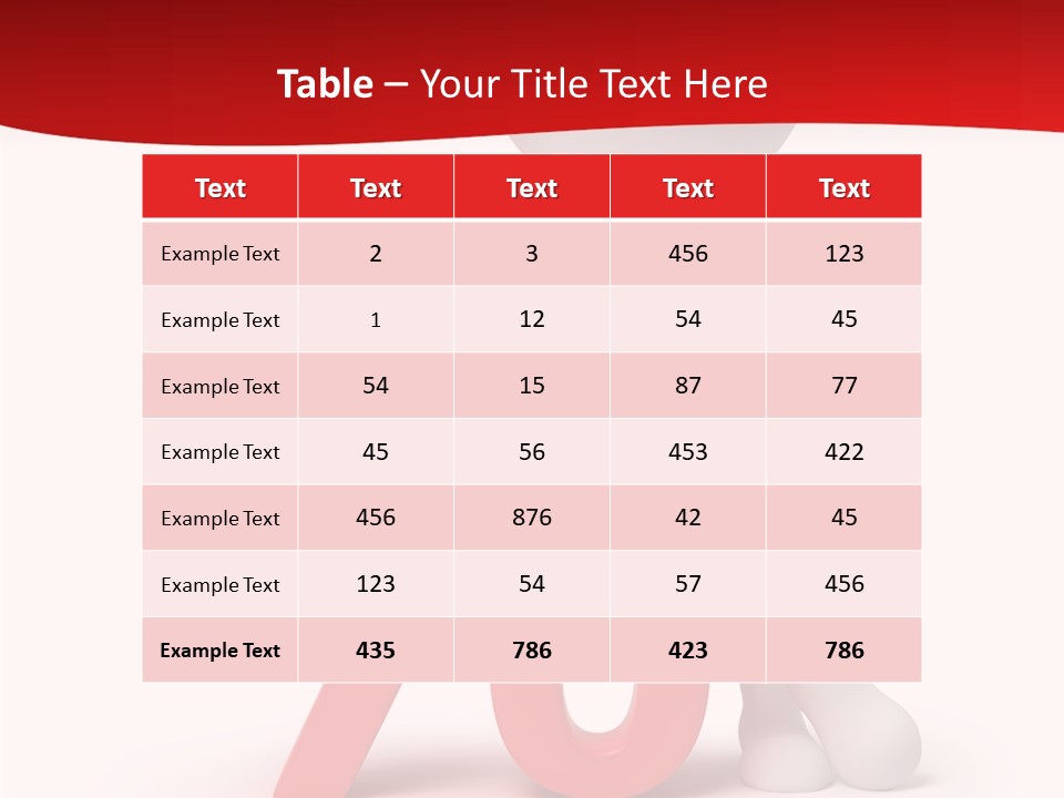 Business Small White PowerPoint Template